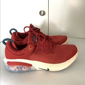 Nike Joyride Run Flyknit Running Shoes, Cinnabar Crimson, W 8.5